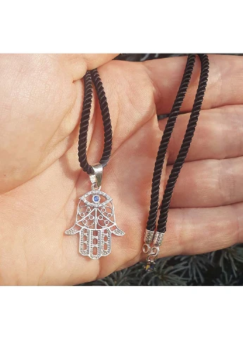 Кулон Рука Хамса Maxi Silver (274529417)