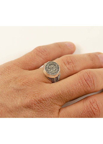 Кольцо Тризуб Maxi Silver (274564392)