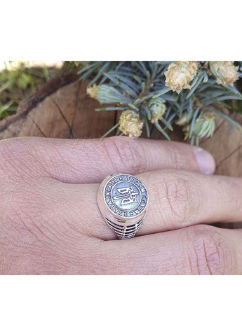 Кольцо Тризуб Maxi Silver (274564392)