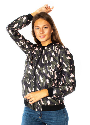 Оливковая (хаки) демисезонная куртка Mtp