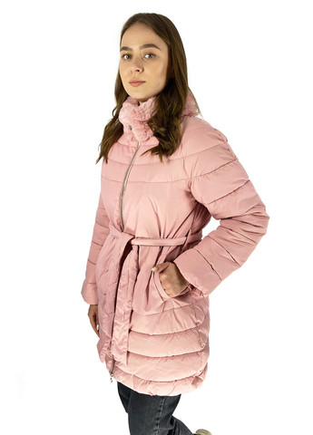 Рожева демісезонна куртка Shangyujie