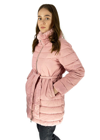 Розовая демисезонная куртка Shangyujie