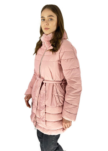 Рожева демісезонна куртка Shangyujie