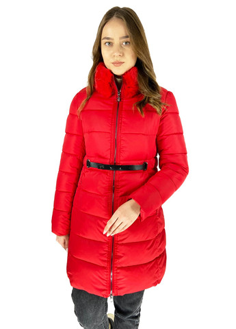 Червона демісезонна куртка Shangyujie