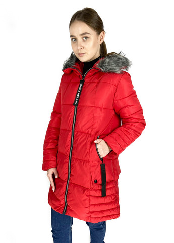Красная зимняя куртка Shangyujie
