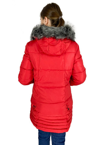 Красная зимняя куртка Shangyujie