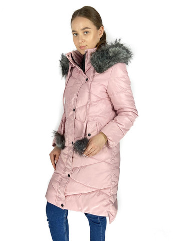 Розовая зимняя куртка Mtp