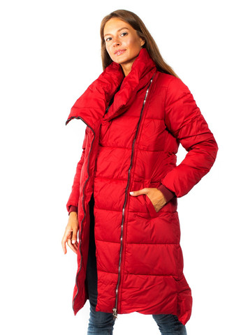 Красная зимняя куртка Mtp