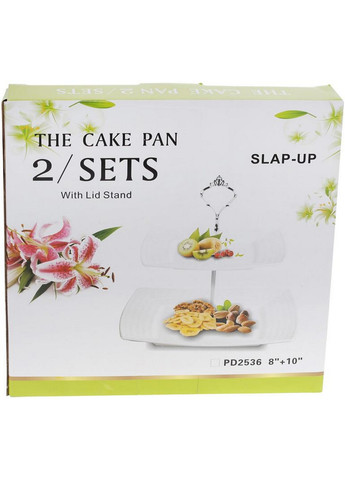 Блюдо фуршетная стойка 26х26х25 см Bona (275074706)