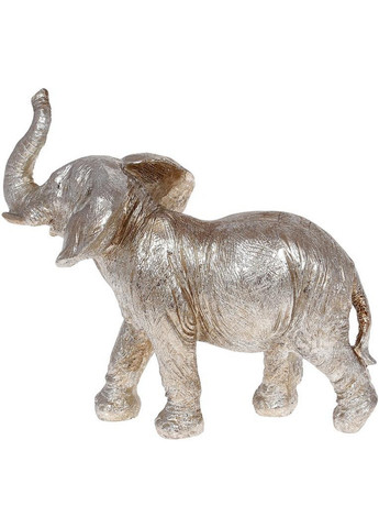 Декоративная статуэтка "Слон", стальной 24,5х28 см Bona (275072657)