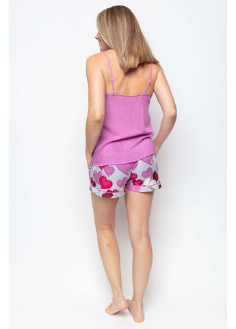 Сіра піжама майка + шорти Cyberjammies Viola 9566-9560