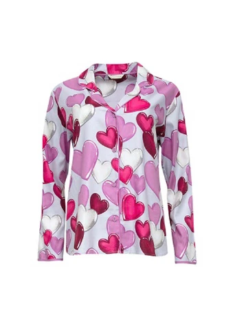 Серая всесезон пижама кофта + брюки Cyberjammies Viola 9558-9559