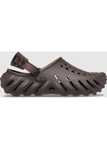 Коричневые кроксы сабо Crocs