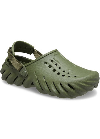 Зеленые кроксы сабо Crocs