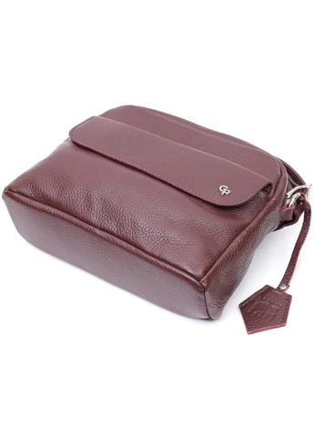 Жіноча шкіряна сумка 23х17х7 см Grande Pelle (275070797)