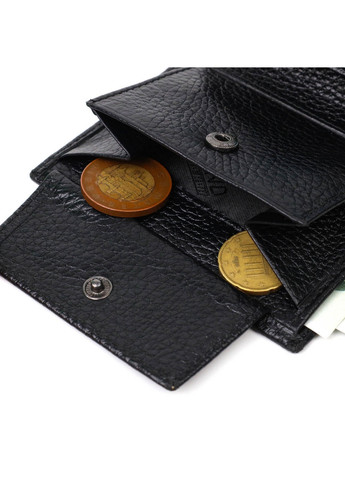 Чоловічий шкіряний гаманець 8,7х10,5х1 см Bond (275069286)