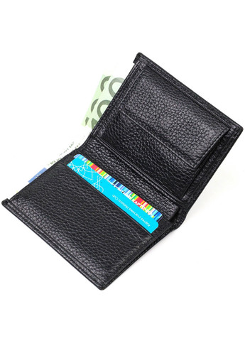 Чоловічий шкіряний гаманець 8,7х10,5х1 см Bond (275069286)