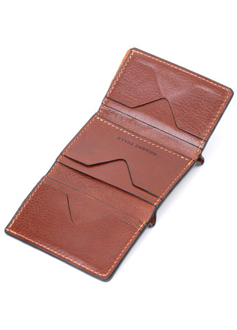 Мужской кожаный кошелек 8х10х1,5 см Grande Pelle (275069791)