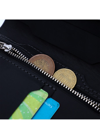 Мужской кожаный кошелек 12х14,5х1 см Grande Pelle (275071803)