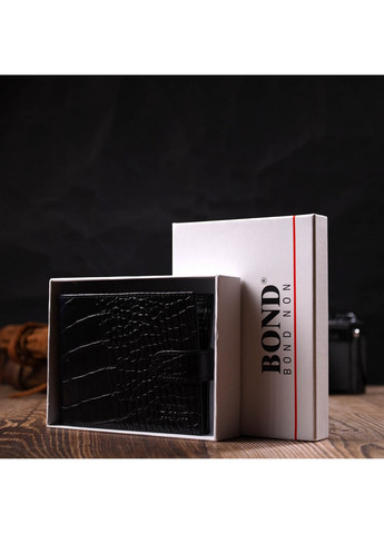 Мужской кожаный кошелек 12,5х9х2,5 см Bond (275069282)