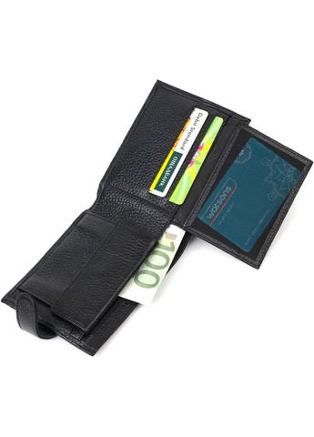 Чоловічий шкіряний гаманець 12,5х9х2,5 см Bond (275069283)