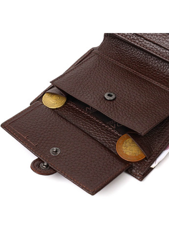 Мужской кожаный кошелек 9,7х12,7х2 см Bond (275070282)