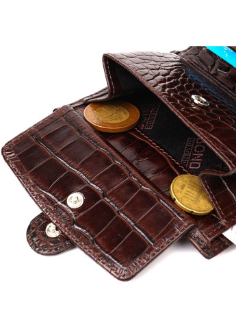 Мужской кожаный кошелек 9,3х11х1,5 см Bond (275071278)