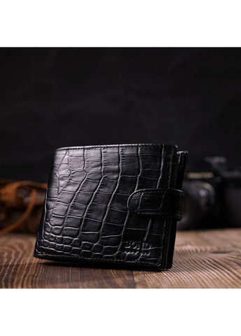 Чоловічий шкіряний гаманець 12,5х9,2х2 см Bond (275071287)