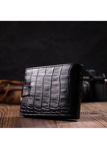 Чоловічий шкіряний гаманець 12,5х9,2х2 см Bond (275071287)