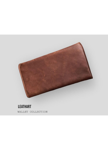Чоловічий шкіряний гаманець 18х10х1,5 см LeathART (275072024)