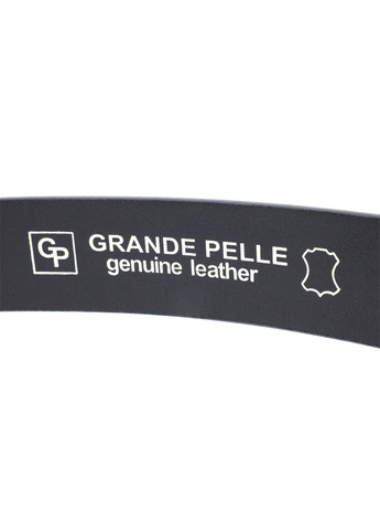 Мужской кожаный ремень 3,8х120 см Grande Pelle (275071813)