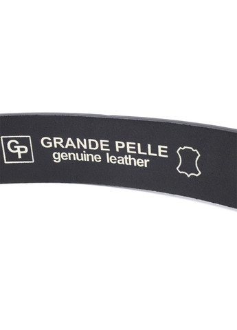 Мужской кожаный ремень 3,8х120 см Grande Pelle (275070802)