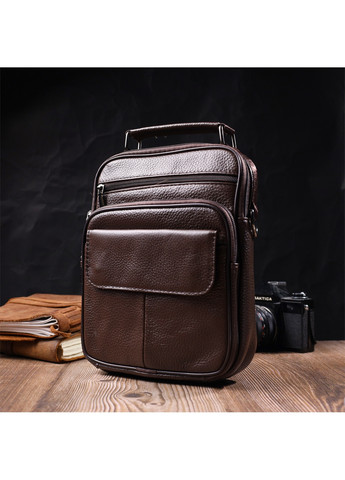 Чоловіча шкіряна сумка 19,5х24х4,5 см Vintage (275071384)