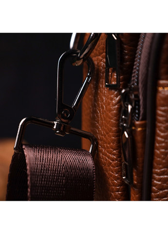 Чоловіча шкіряна сумка 19,5х24х4,5 см Vintage (275071329)