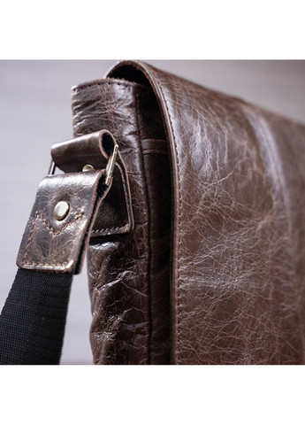 Мужская кожаная сумка 18х18х6 см Shvigel (275070908)