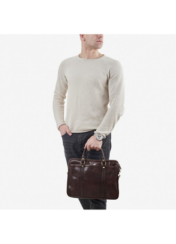 Мужская кожаная сумка 35х25х8 см Virginia Conti (275071412)
