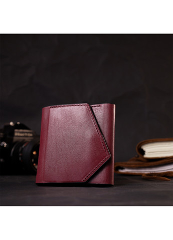 Жіночий шкіряний гаманець 10х9,7х1 см Grande Pelle (275074854)