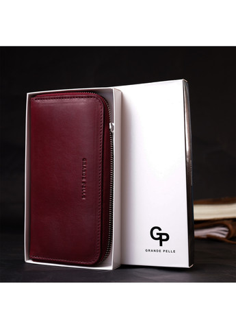 Жіночий шкіряний гаманець 19,5х9,7х2 см Grande Pelle (275072834)