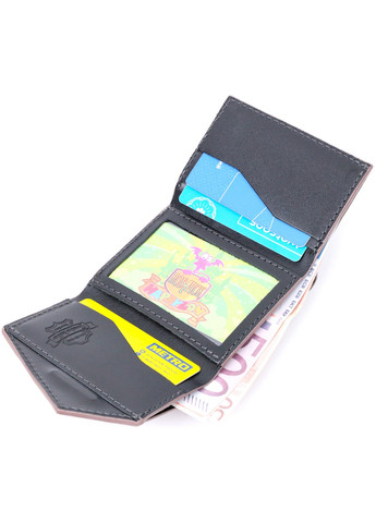 Женский кожаный кошелек 10х9,7х1 см Grande Pelle (275072837)