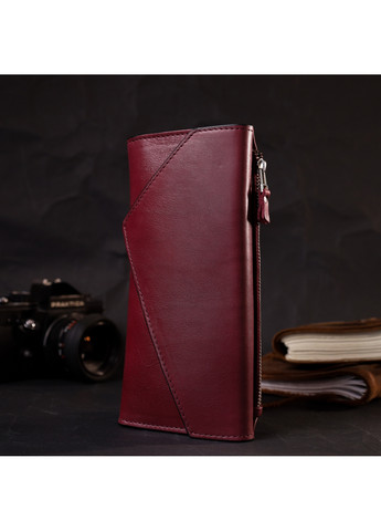 Жіночий шкіряний гаманець 21х10,5х2 см Grande Pelle (275072842)