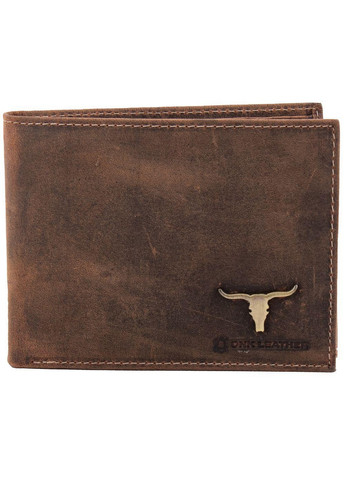 Чоловічий шкіряний гаманець 12х9,5х3 см DNK Leather (275073513)