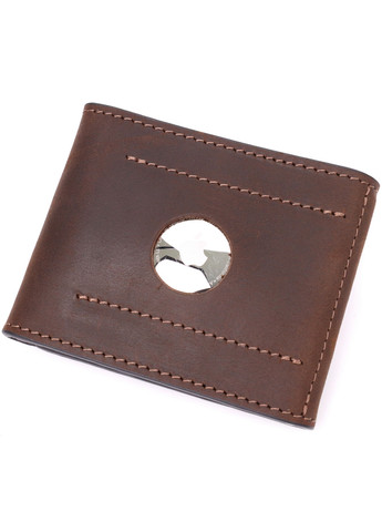 Чоловічий шкіряний гаманець 10х8х0,5 см Grande Pelle (275073841)