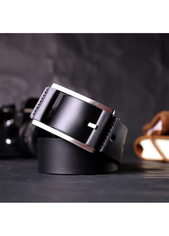 Чоловічий шкіряний ремінь 3,4х120 см Grande Pelle (275074864)