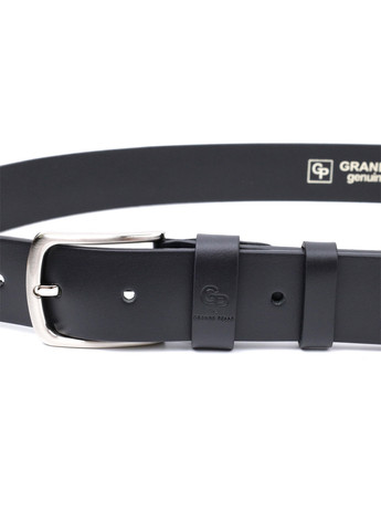 Чоловічий шкіряний ремінь 3,8х120 см Grande Pelle (275073831)