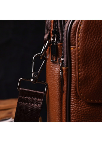 Чоловіча шкіряна сумка 19х25х6,5 см Vintage (275072386)