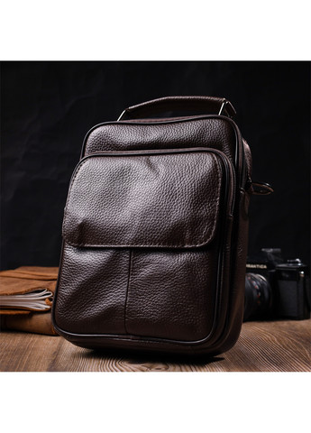 Чоловіча шкіряна сумка 19х25х6,5 см Vintage (275074441)