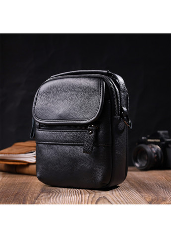 Чоловіча шкіряна сумка 17х21х7 см Vintage (275073370)