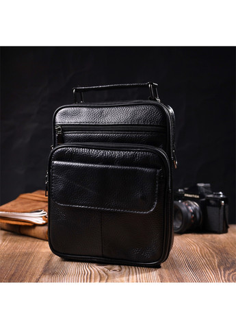 Чоловіча шкіряна сумка 19,5х24х4,5 см Vintage (275072391)