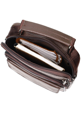 Чоловіча шкіряна сумка 19,5х24х4,5 см Vintage (275074439)