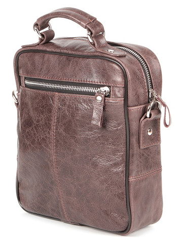 Мужская кожаная сумка 20х22,5х7 см Shvigel (275074952)